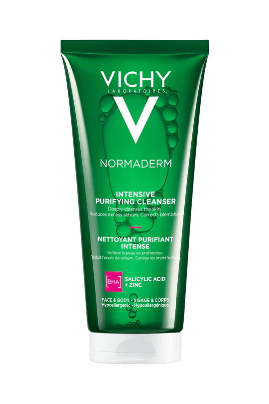 VICHY Normaderm Phytosolution Gel Purifiant Détox Végétale Intensive Eau Thermale 200ml