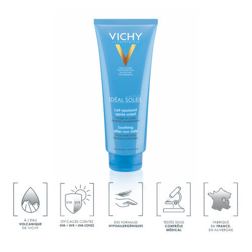 VICHY Capital Idéal Soleil Lait Apaisant Après-Soleil Réparation Intense 300ml