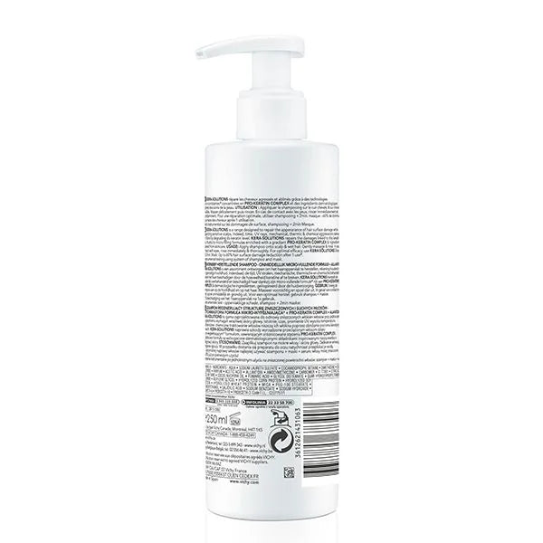 VICHY Dercos Kera-Solutions Shampooing Reconstituant Cheveux Abîmés 250ml