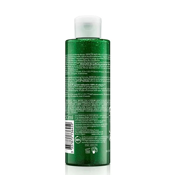VICHY Dercos Anti-Pelliculaire K Shampooing Cuir Chevelu Purifié 250ml