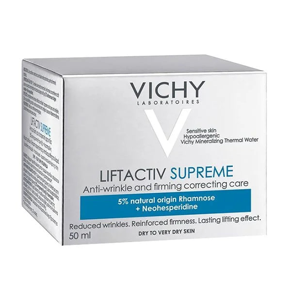 VICHY Liftactiv Supreme Soin Anti-Âge Peau Normale à Mixte 50ml