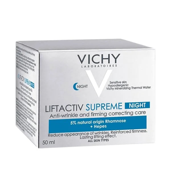 VICHY Liftactiv Derme Source Nuit Soin Anti-Âge Régénérant 50ml