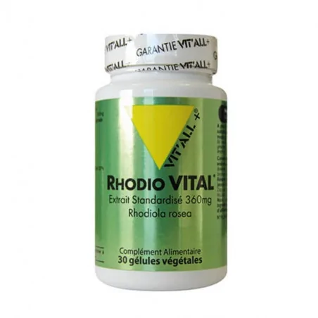 VIT’ALL+ RHODIOLA 360Mg 30 Gélules